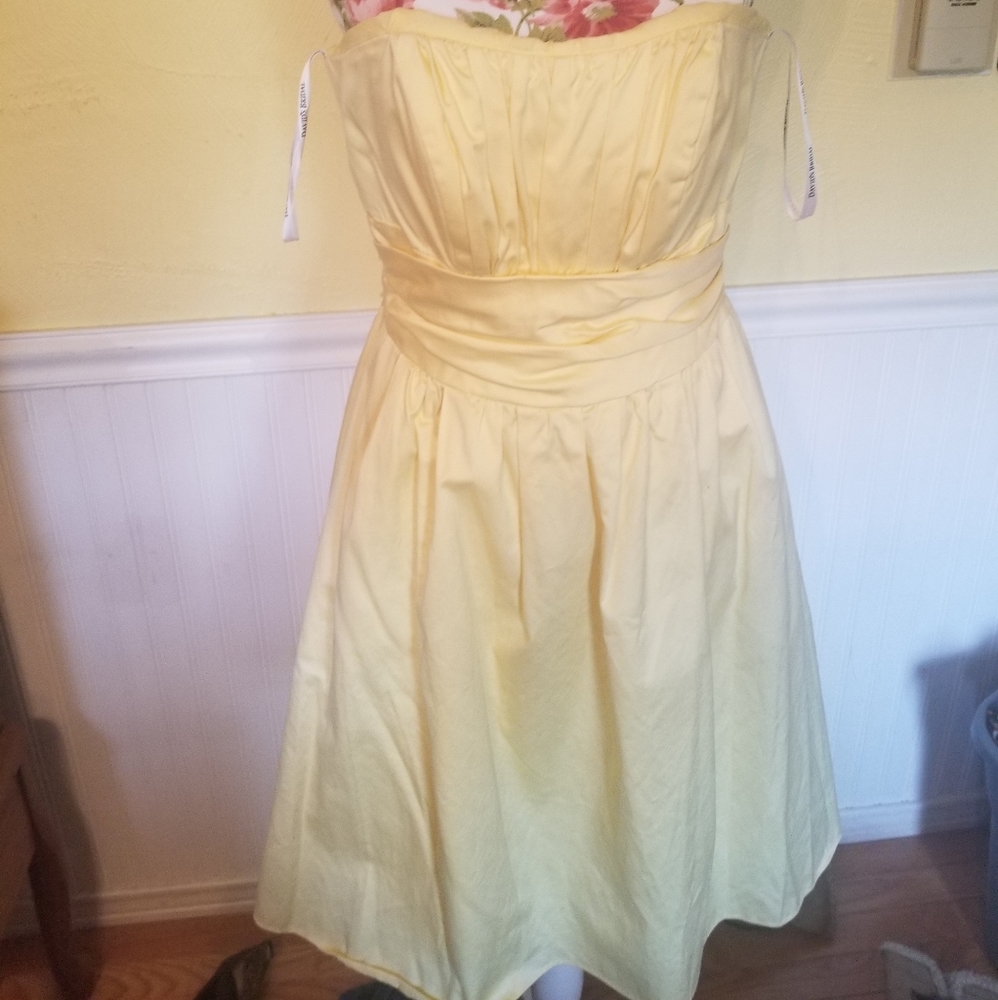 Bridesmaid dress strapless WITH POCKETS!